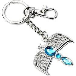 Harry Potter Ravenclaws Diadem Charm Keyring - Silver/Blue- [Size: